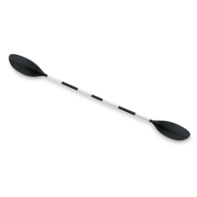 Intex 69629E 86" Lightweight Aluminum Double Oar Inflatable Kayak Paddle, Black