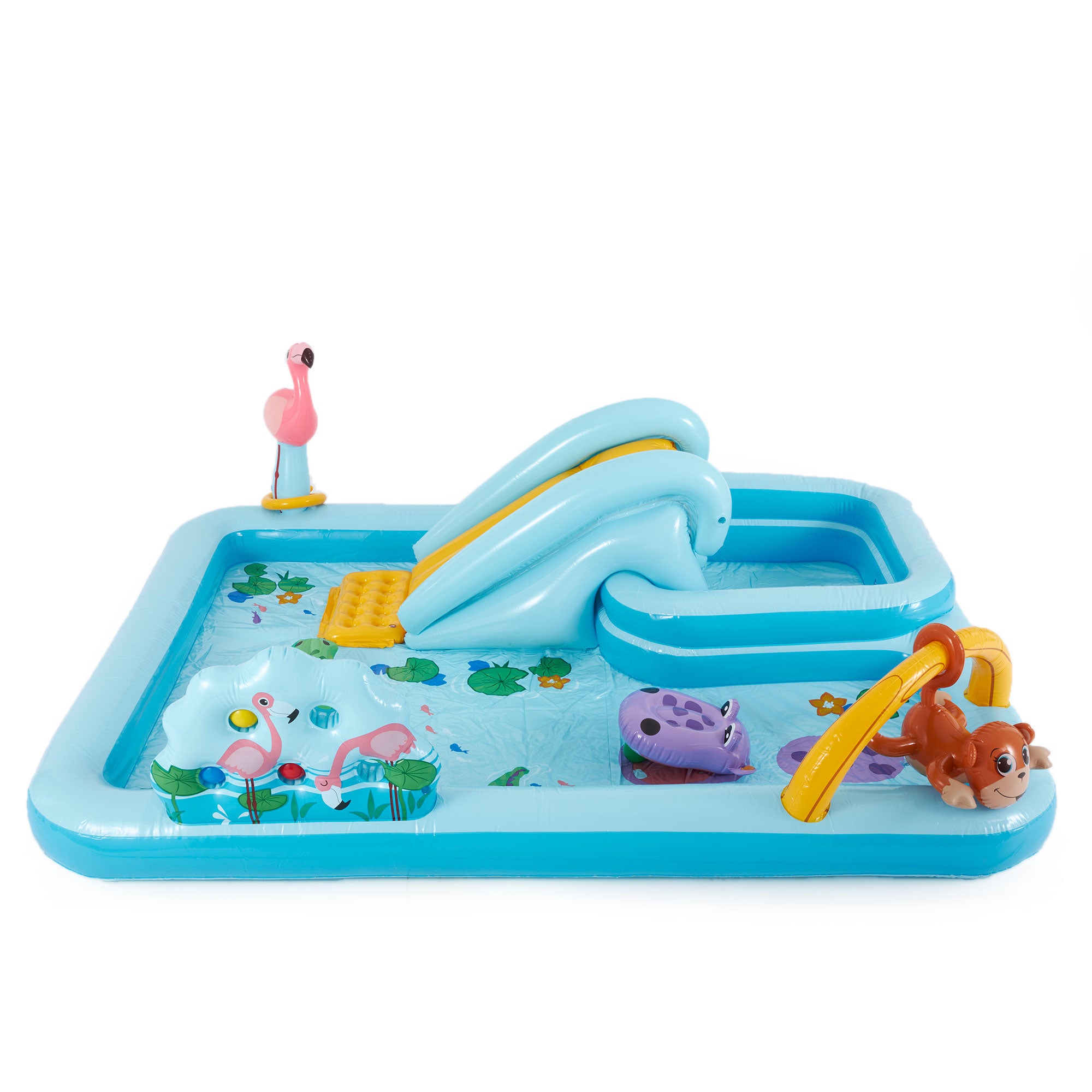 Intex 96" x 78" x 28" Inflatable Jungle Adventure Play Spray Pool (Open Box) - VMInnovations
