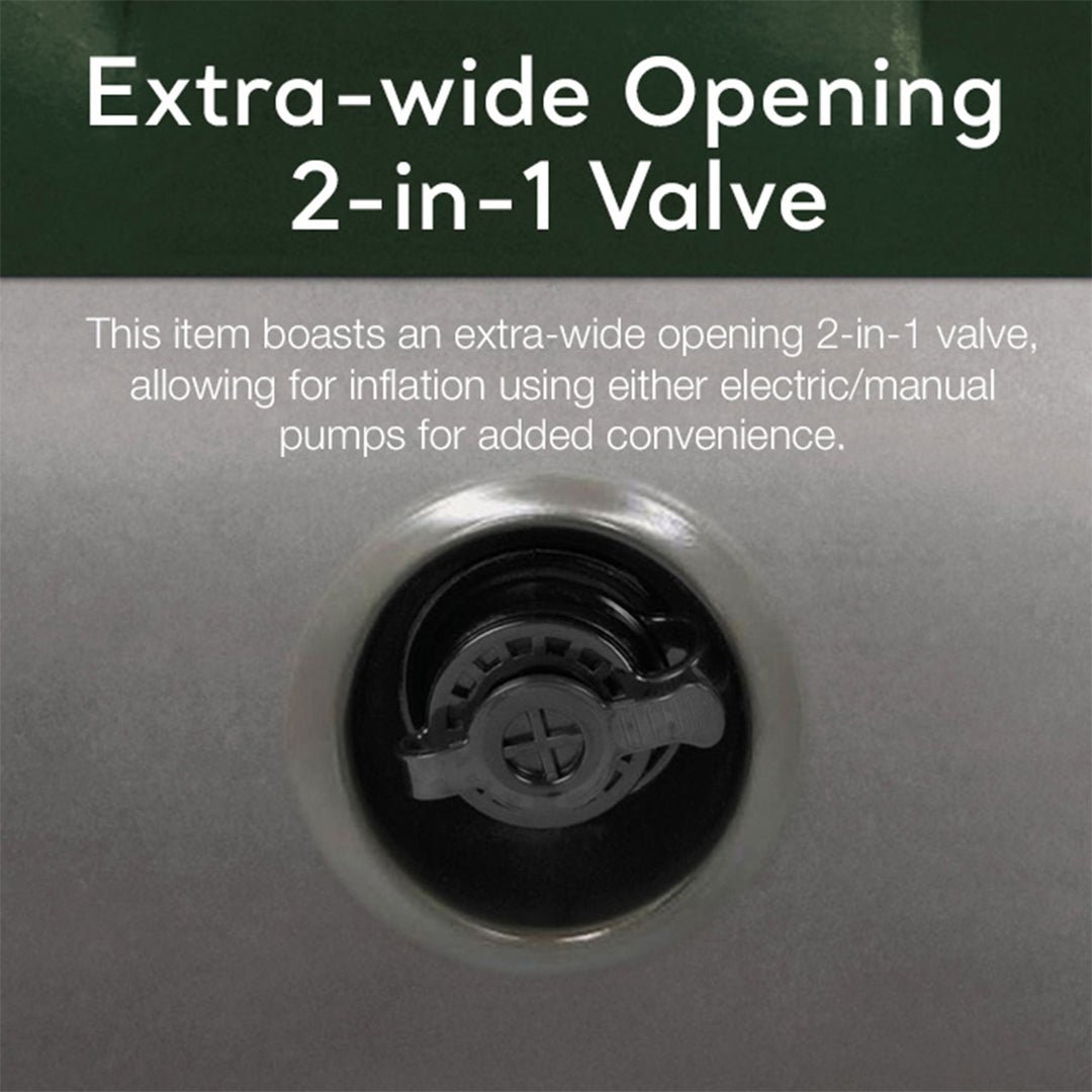 Intex Dura-Beam Downy Airbed with Built-In Foot Pump, Full Size (Open Box)