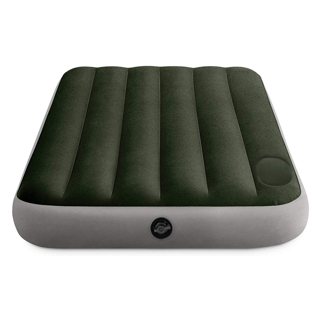 Intex Dura-Beam Series Downy Airbed with Built-In Foot Pump, Full Size (Used)