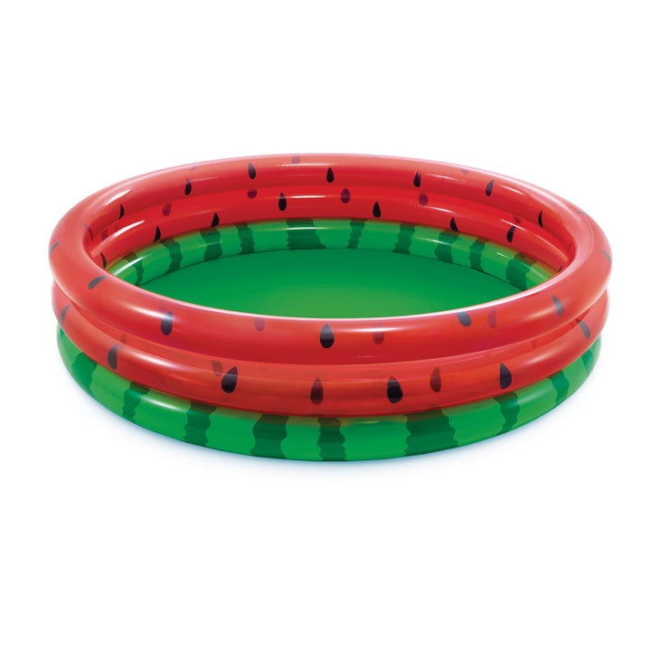 Intex 66-Inch Round Inflatable Outdoor Kids and Wading Watermelon Pool (Used)