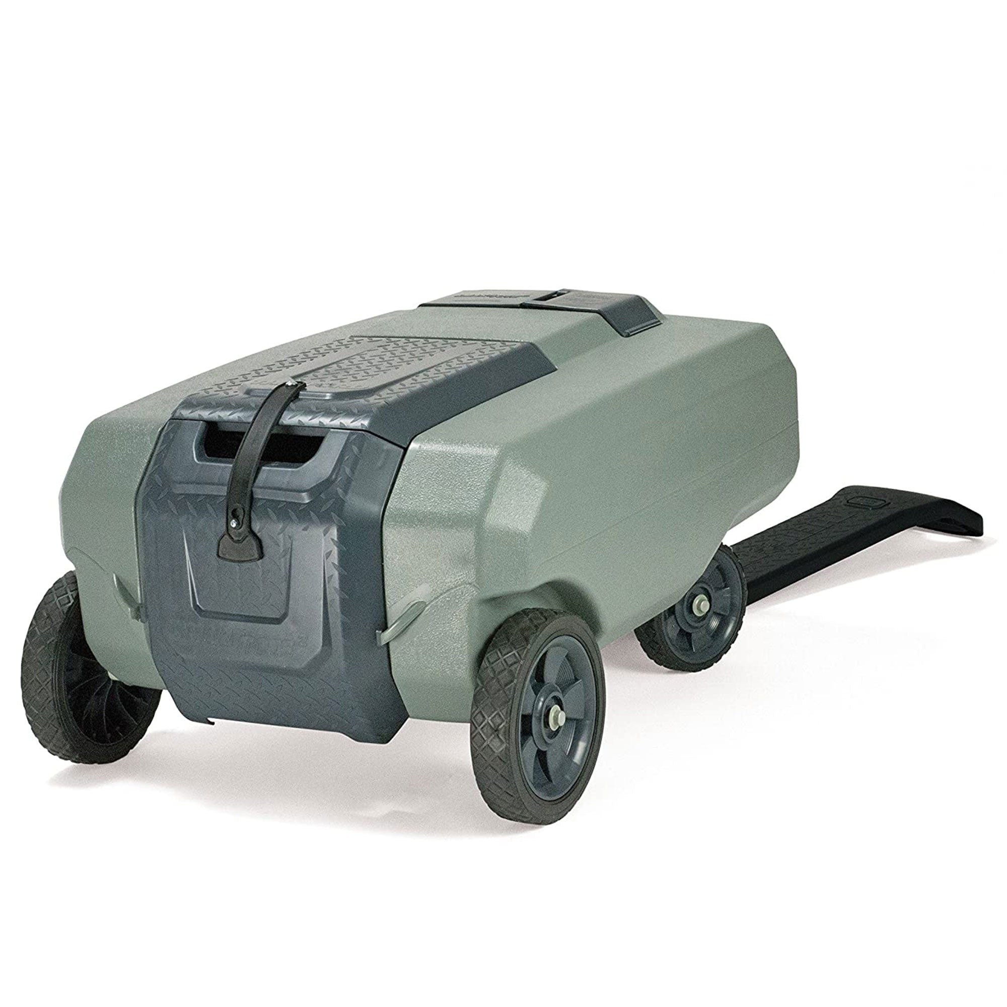SmartTote2 40519 LX 4 Wheel 35 Gallon Portable RV Sewage Waste Tank Tote Carrier (Refurbished)