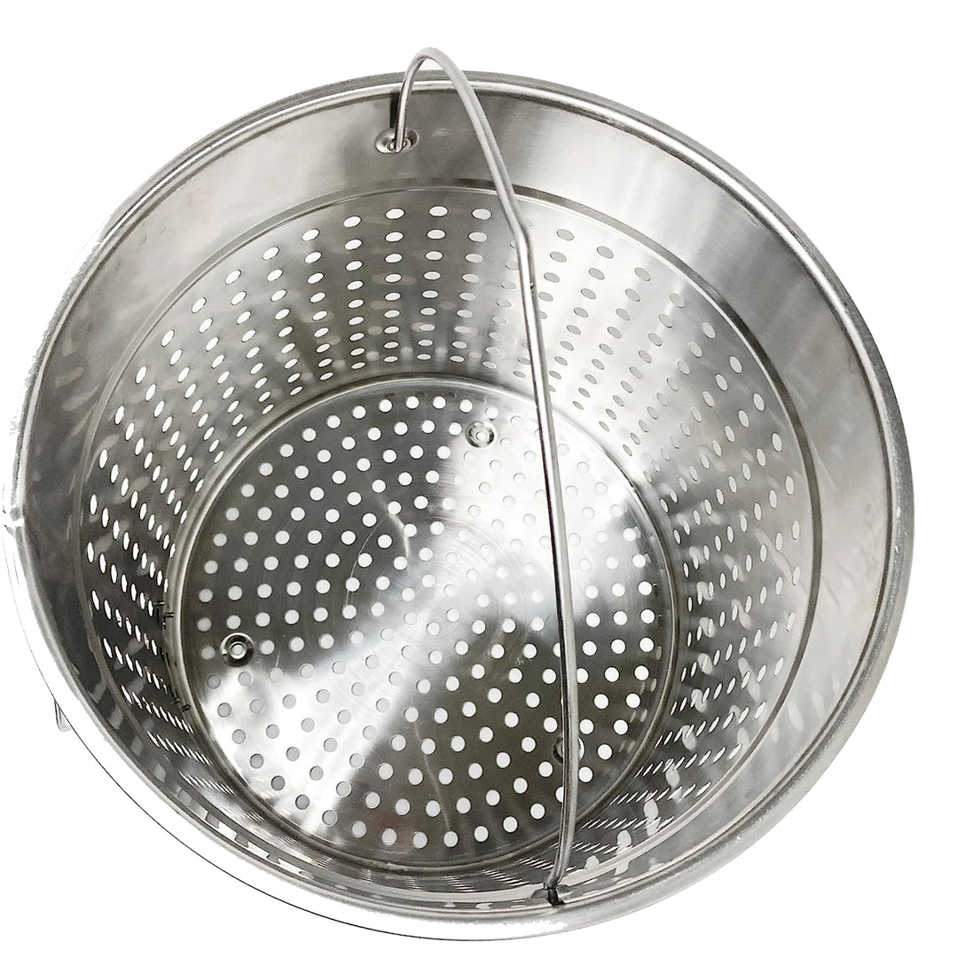 Bayou Classic KDS-160 60 Qt Stainless Boil Steamer Cooker and Basket (For Parts)