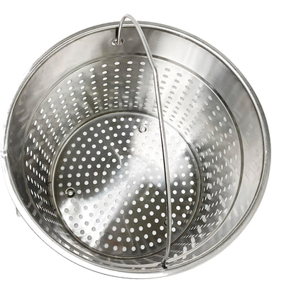 Bayou Classic KDS-160 60 Quart Stainless Boil Steamer Cooker and Basket Kit