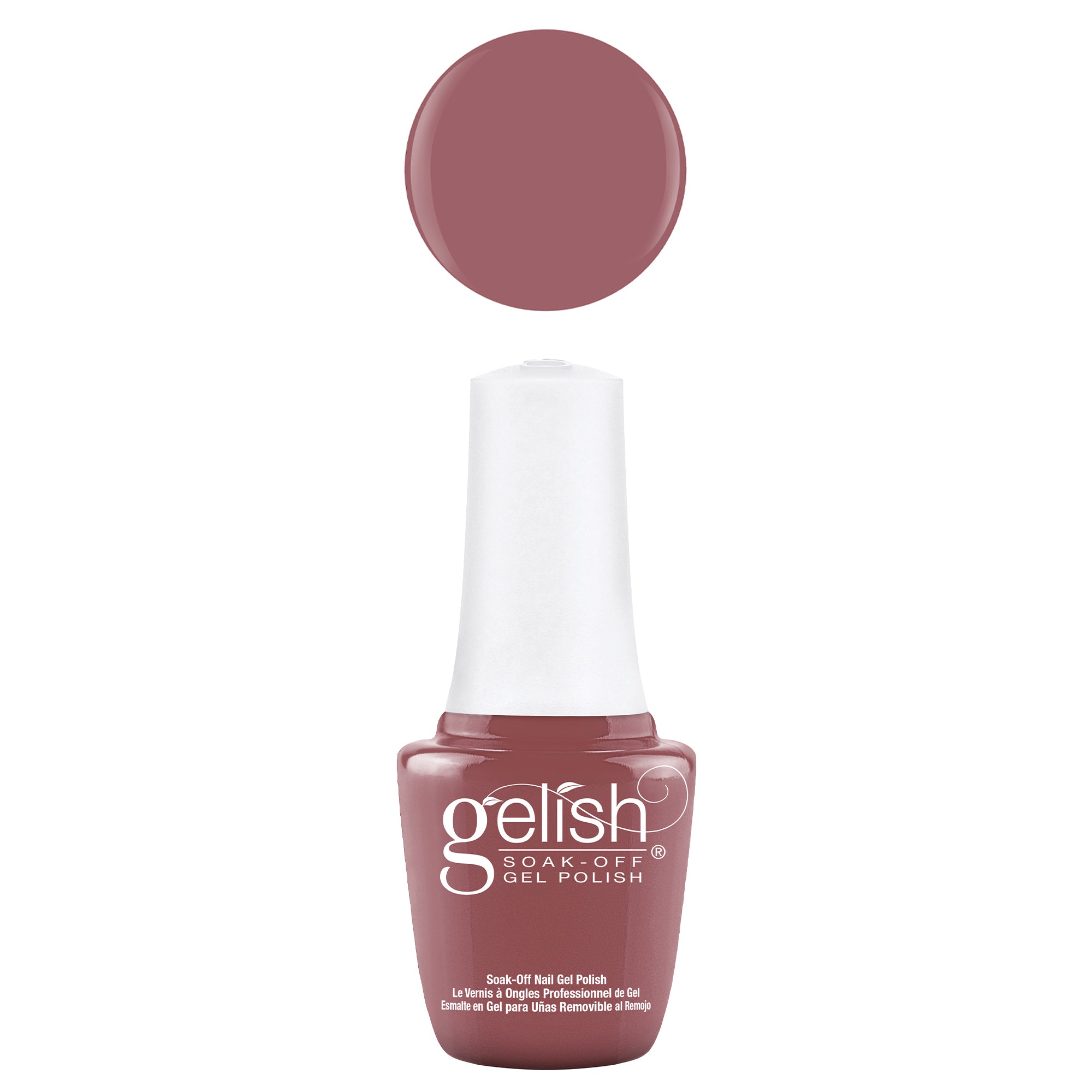 Gelish Midnight Caller Gel Polish, 6 Pack, 330 Count Nail Tip Kit, & Clear Coat