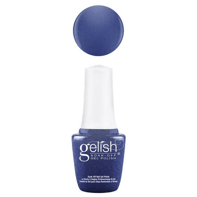Gelish Midnight Caller Gel Polish, 6 Pack, 330 Count Nail Tip Kit, & Clear Coat