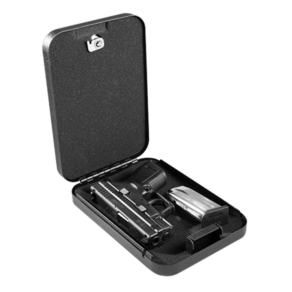 NanoVault 200 Handgun Safe w/ Key & Cable, TSA Approved,  (Used)