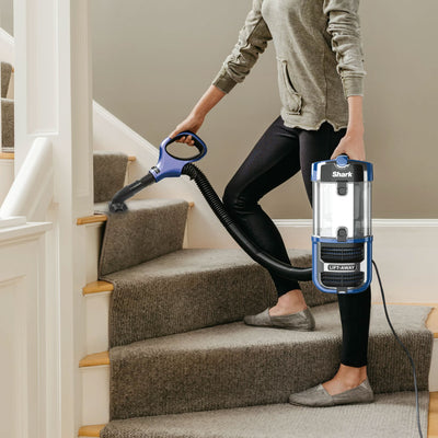SharkNinja Navigator Lift-Away/Upright Vacuum with Self-Cleaning Brushroll, Blue
