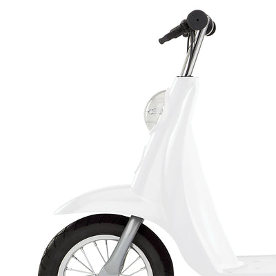 Razor Pocket Mod 24V Electric Retro Scooter, Kids Helmet, & Elbow & Knee Pads