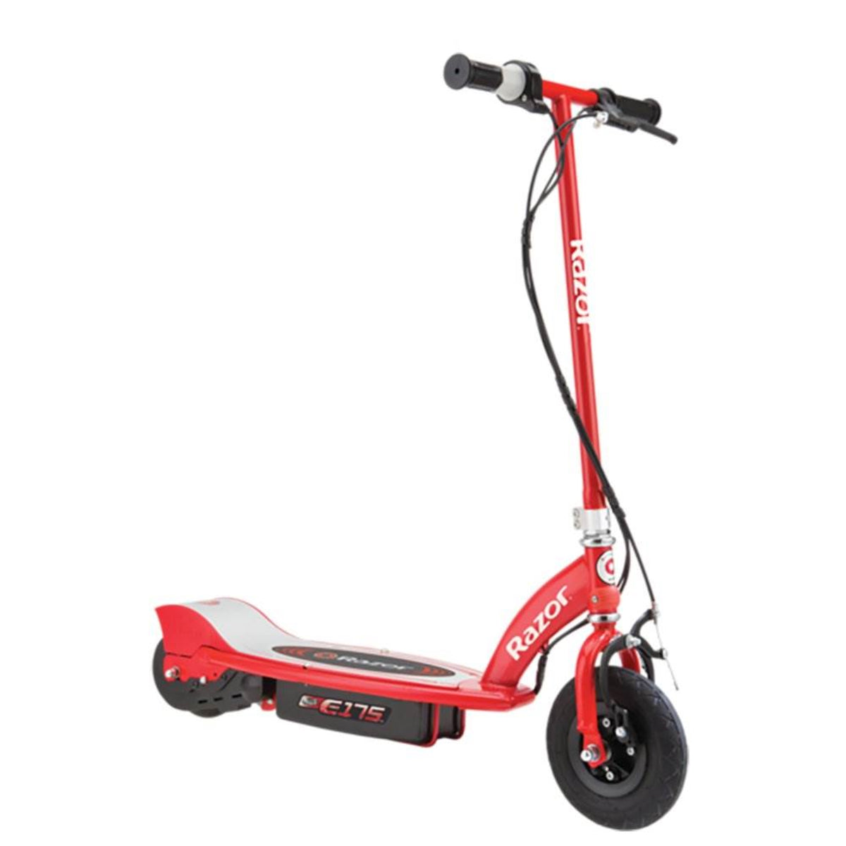 Razor Electric Power Kids Scooter + Youth Sport Helmet + Elbow & Knee Pads