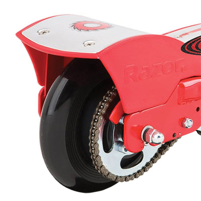 Razor Electric Power Kids Scooter + Youth Sport Helmet + Elbow & Knee Pads