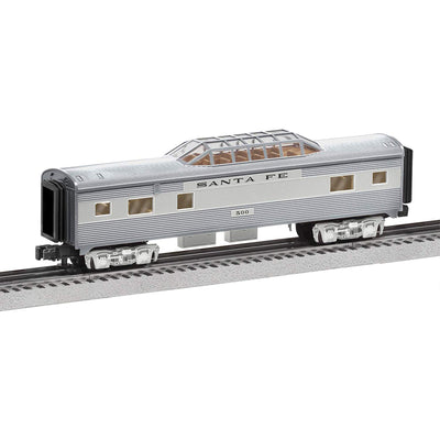Lionel 684725 Santa Fe Add-On Vista Dome Train for Ready-to-Run Super Chief Set - VMInnovations