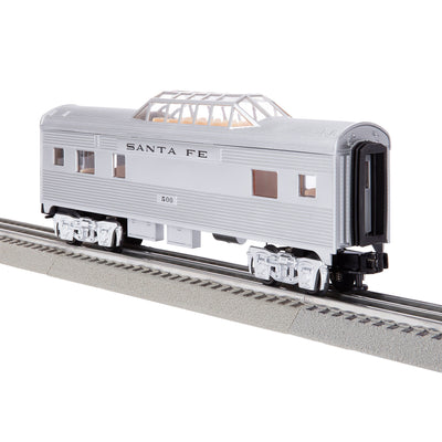 Lionel 684725 Santa Fe Add-On Vista Dome Train for Ready-to-Run Super Chief Set