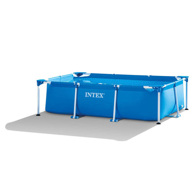 Intex 8.5x5.3x2.13 Rectangular Above Ground Backyard Pool (Open Box) (2 Pack)
