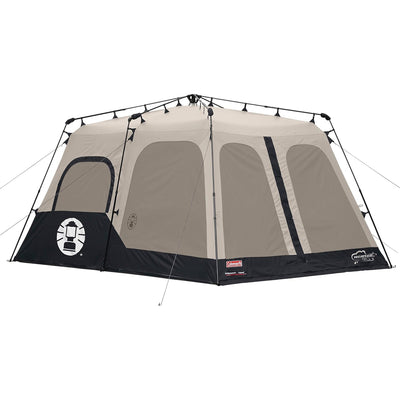 Coleman 8 Person Instant Cabin Tent, Outdoor Family Camping Shelter (Open Box) - VMInnovations