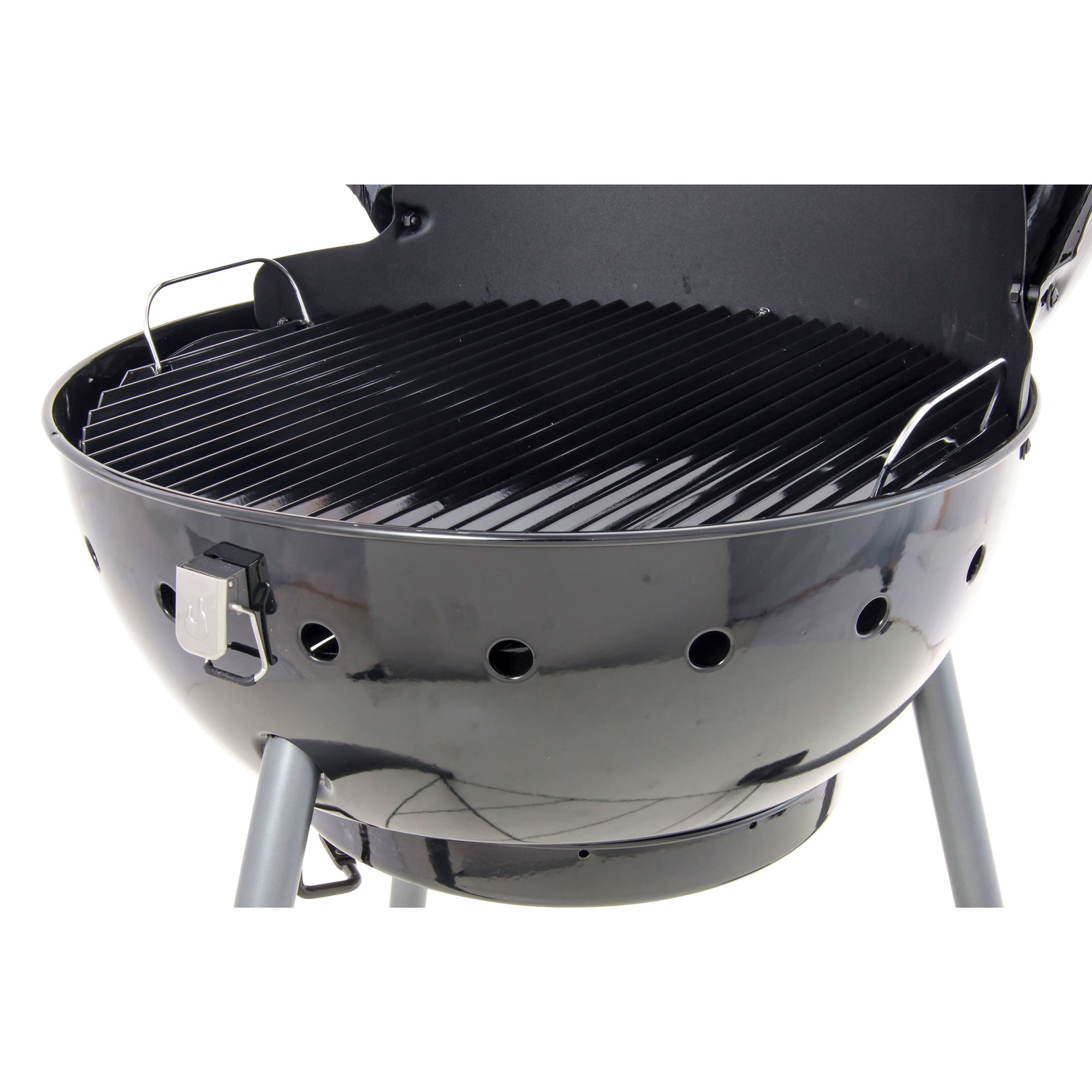 Char-Broil Kettleman Infrared 22.5 Inch Steel Charcoal Kettle Grill (Open Box)