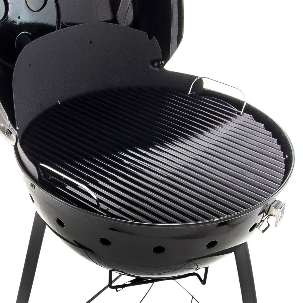 Char-Broil Kettleman Infrared 22.5 Inch Steel Charcoal Kettle Grill (Open Box)