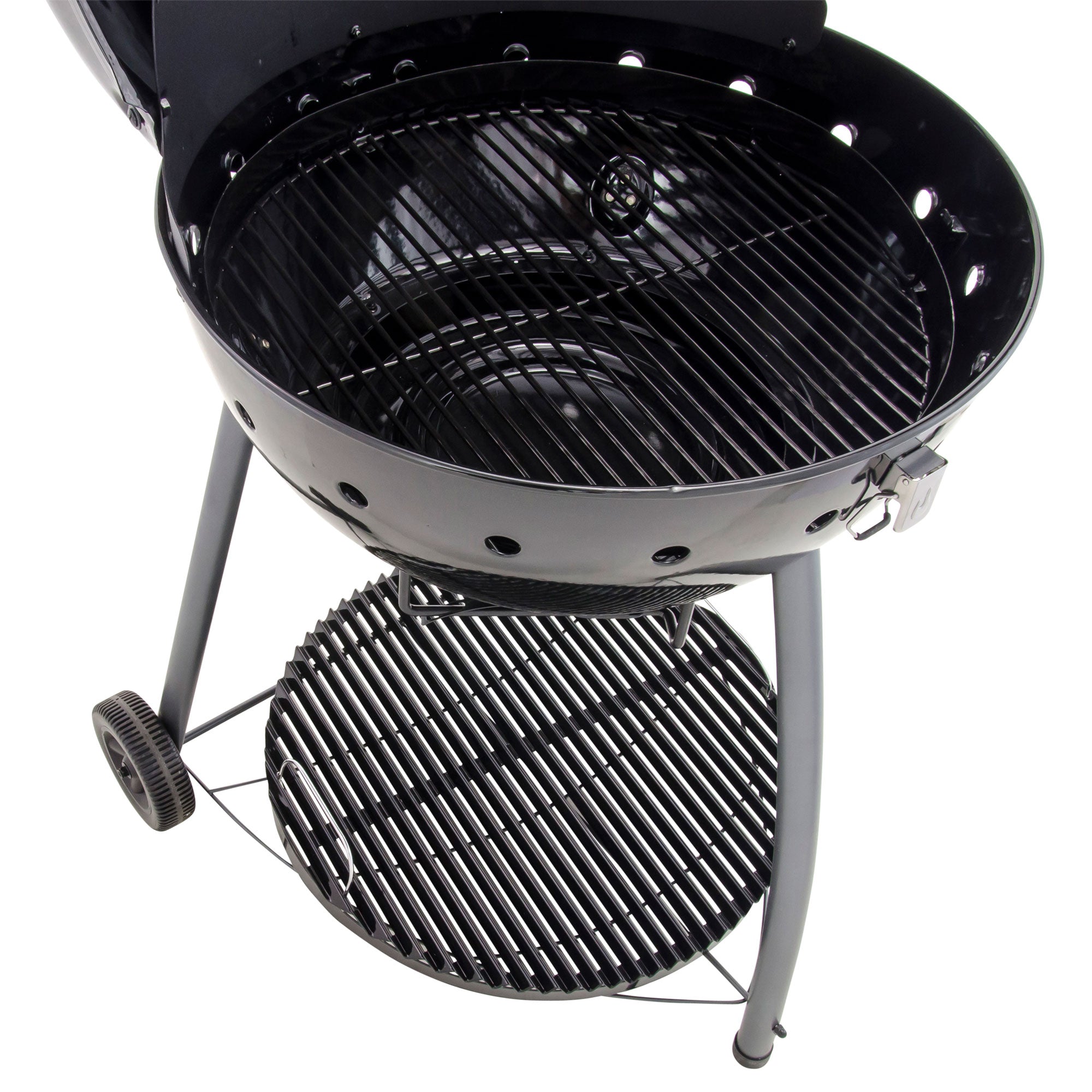 Char-Broil Kettleman Infrared 22.5 Inch Steel Charcoal Kettle Grill (Open Box)