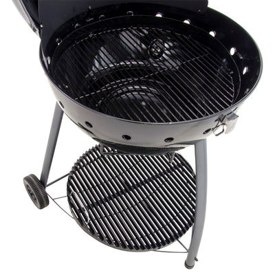 Char-Broil Kettleman Infrared 22.5 Inch Steel Charcoal Kettle Grill (Open Box)