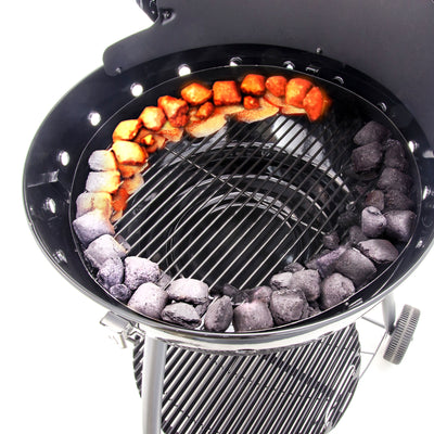 Char-Broil Kettleman Infrared 22.5 Inch Steel Charcoal Kettle Grill (Open Box)