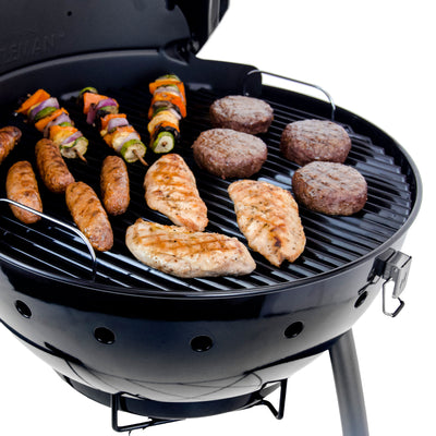 Char-Broil Kettleman Infrared 22.5 Inch Steel Charcoal Kettle Grill (Open Box)