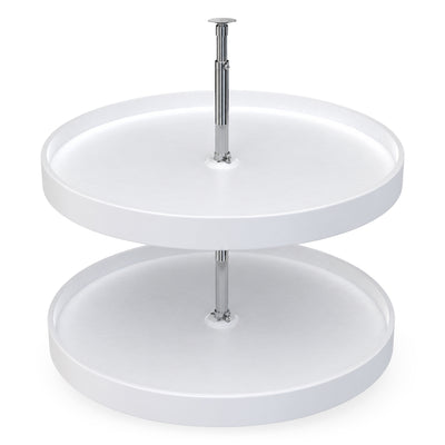 Rev-A-Shelf 6012-28-11-52-U-A 28"  Polymer  Circle 2 Shelf Lazy Susan (Open Box)