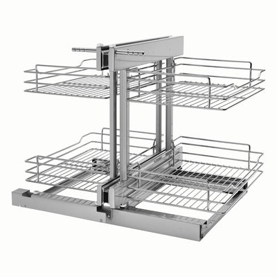 Rev-A-Shelf 5PSP-15-CR 15" Blind Corner Kitchen Cabinet Organizer (Open Box)