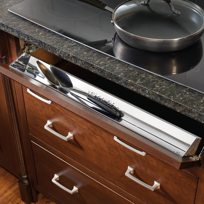 Rev-A-Shelf 6581-31SC-52 31" Stainless Steel Soft-Close Tip-Out Tray (Open Box)