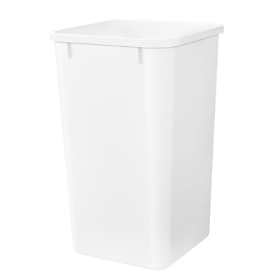 Rev-A-Shelf Quart Replacement Kitchen Trash Waste Container, White (Used)