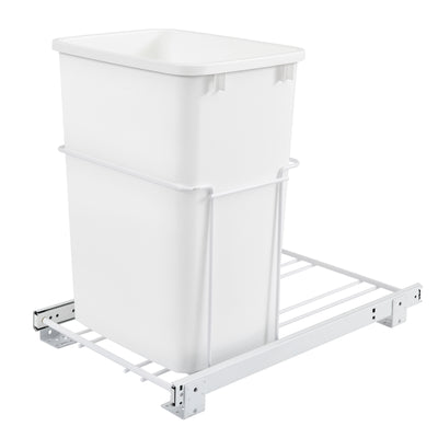 Rev-A-Shelf RV-18PB-1 Single 35 Quart Pull-Out Waste Container (Open Box)