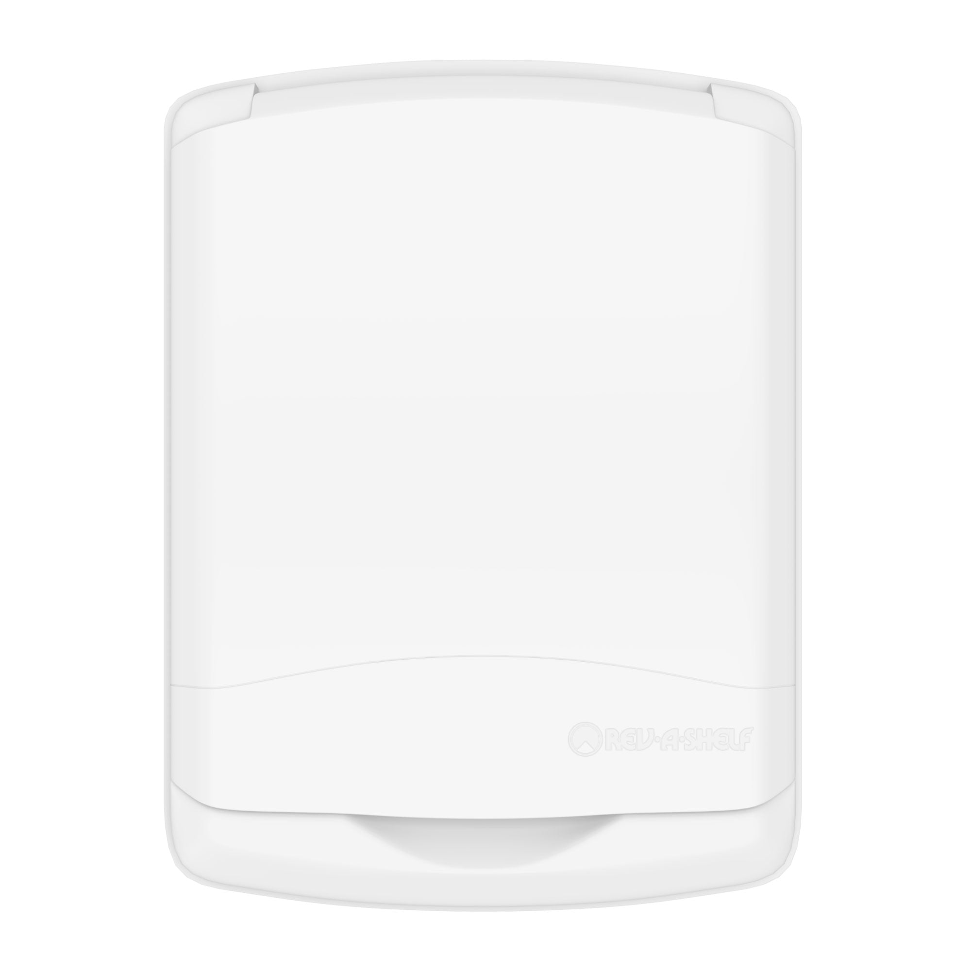 Rev-A-Shelf 35-Quart Waste Container Trash Recycling Lid, White (Used)