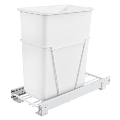 Rev-A-Shelf Single Pullout Kitchen Cabinet Trash Can 30 qt., RV-9PB S - VMInnovations