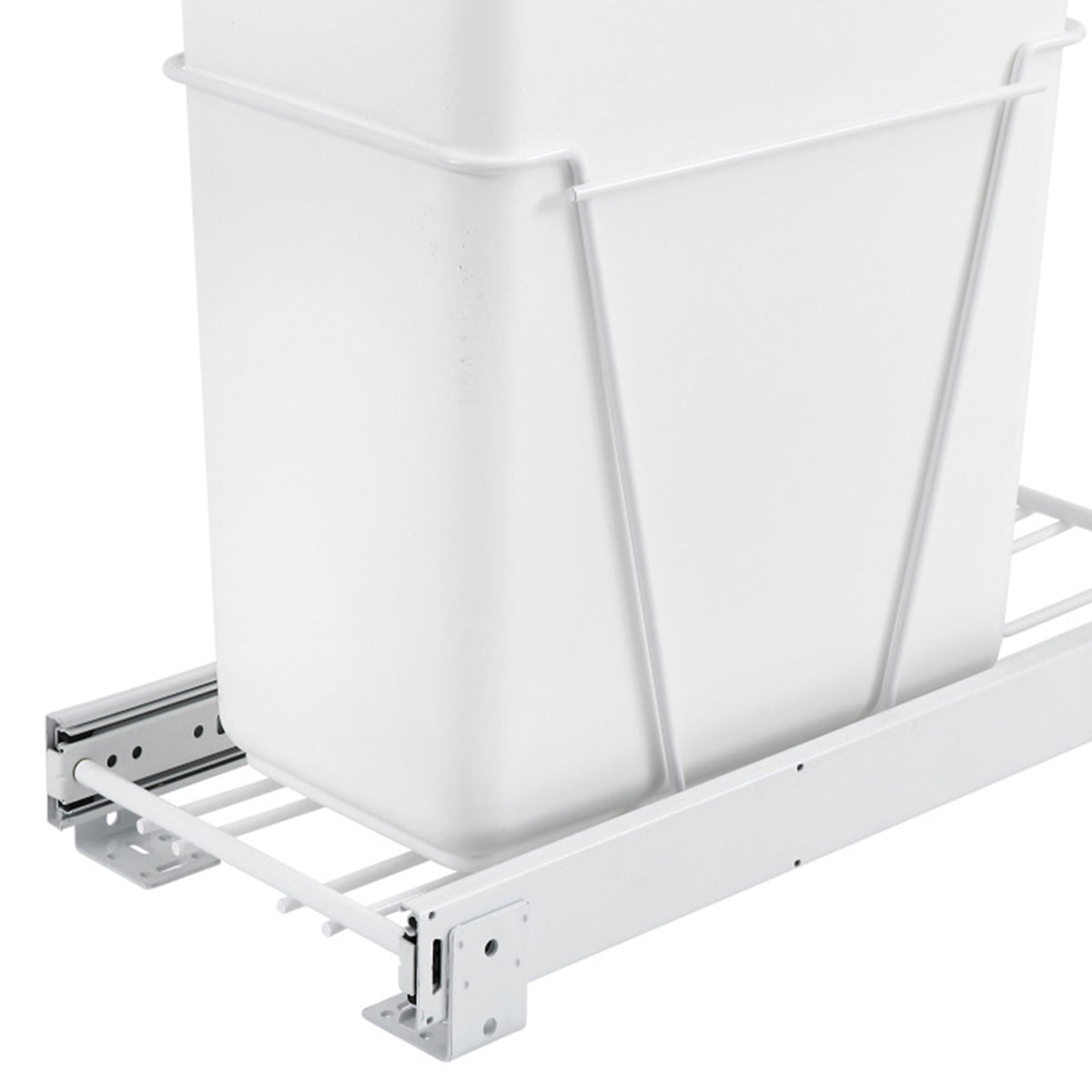 Rev-A-Shelf RV-9PB S Single 30-Quart Cabinet Pullout Waste Container(Open Box)