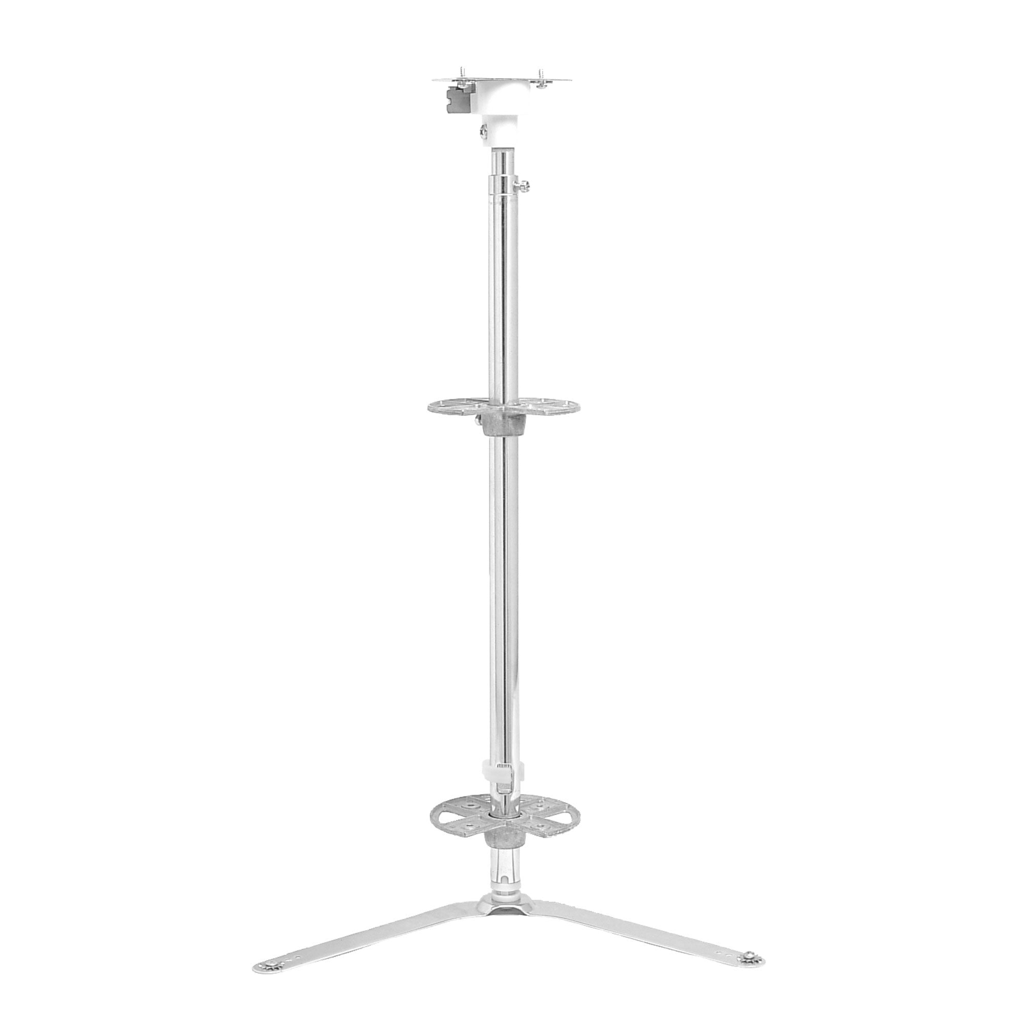 Rev-A-Shelf 24'' Lazy Susan Pie-Cut Polymer 2-Shelf, White, 6942-24-11-52 - VMInnovations
