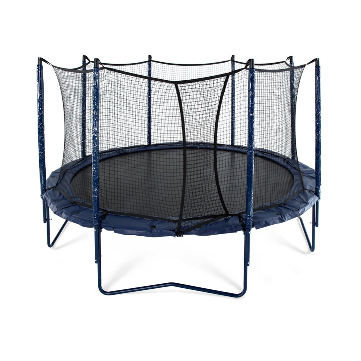 JumpSport Elite 14 Foot StagedBounce Technology Trampoline System with Enclosure - VMInnovations