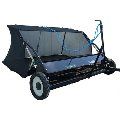 Yard Tuff 38" Tow Style Lawn Sweeper for Debris, Leaves, & More (Open Box) - VMInnovations