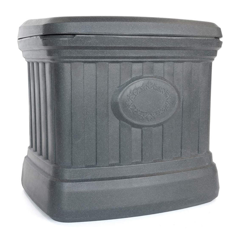 FCMP SB120-GRY-S 20 Gal. Sand, Salt, Ice Melt Outdoor Storage Bin (Open Box)