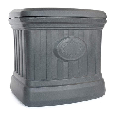 FCMP Outdoor 26 Gallon Outdoor Utility Storage Bin Container, Gray (Used) - VMInnovations