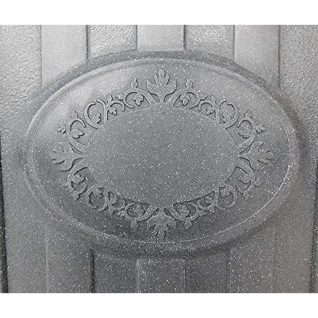 FCMP SB120-GRY-S 20 Gal. Sand, Salt, Ice Melt Outdoor Storage Bin (Open Box) - VMInnovations