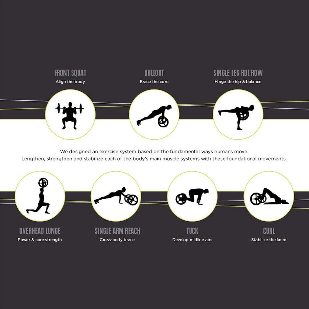 AXLE Olympic Barbell with Optional Weighted Olympic Plate Loading (Open Box) - VMInnovations