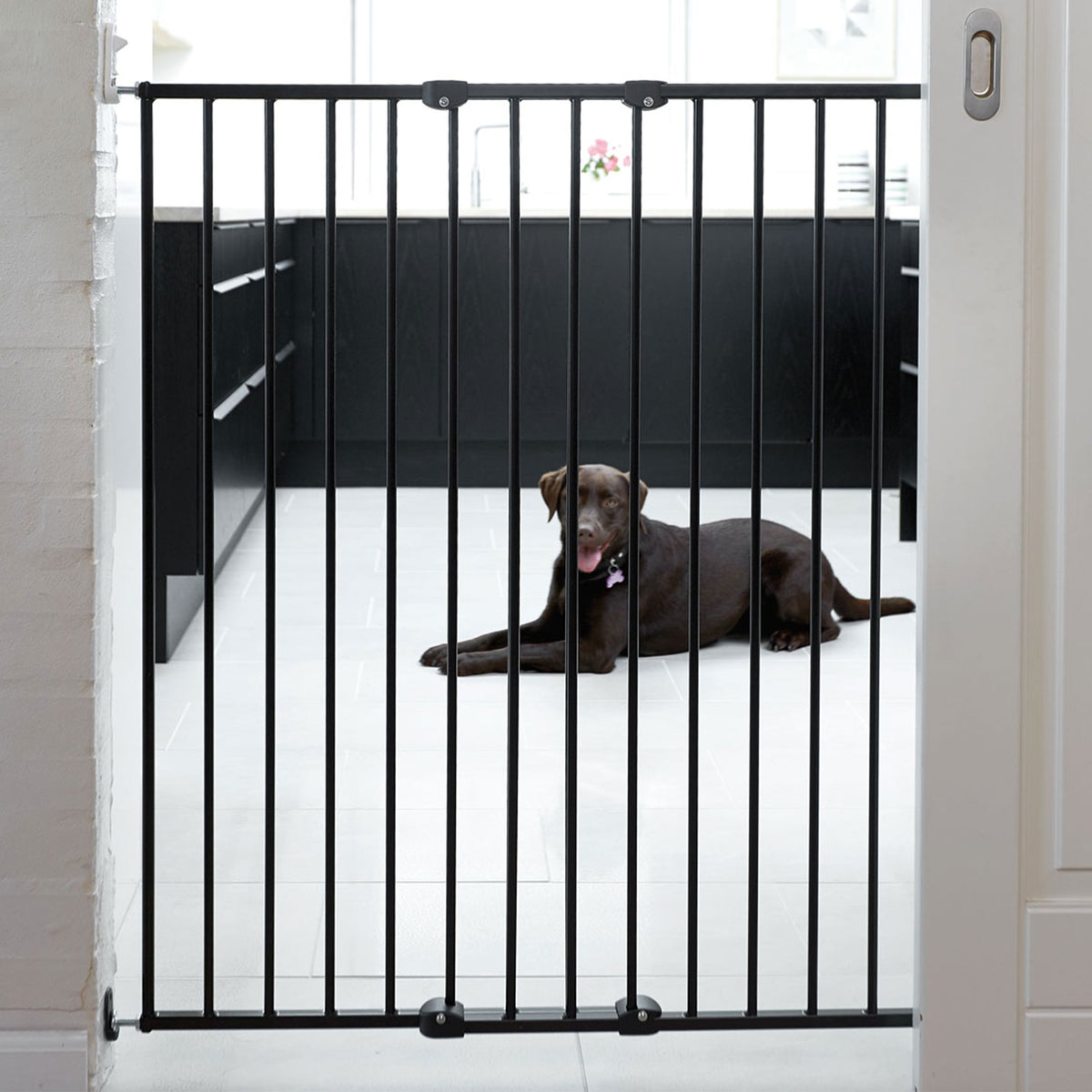 Scandinavian Pet Design Extra Tall 42" Wall Mount Baby & Pet Safety Gate (Used)