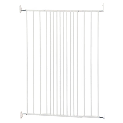 Scandinavian Pet Design Streamline Extra Tall 42" Animal Pet Safety Gate, White