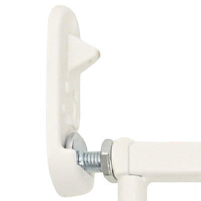 BabyDan Pet Design Tall 42 In Wall Mounted Pet Safety Gate, White (Open Box)