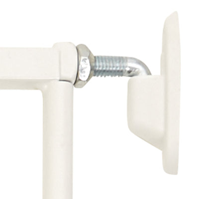 BabyDan Pet Design Tall 42 In Wall Mounted Pet Safety Gate, White (Open Box)