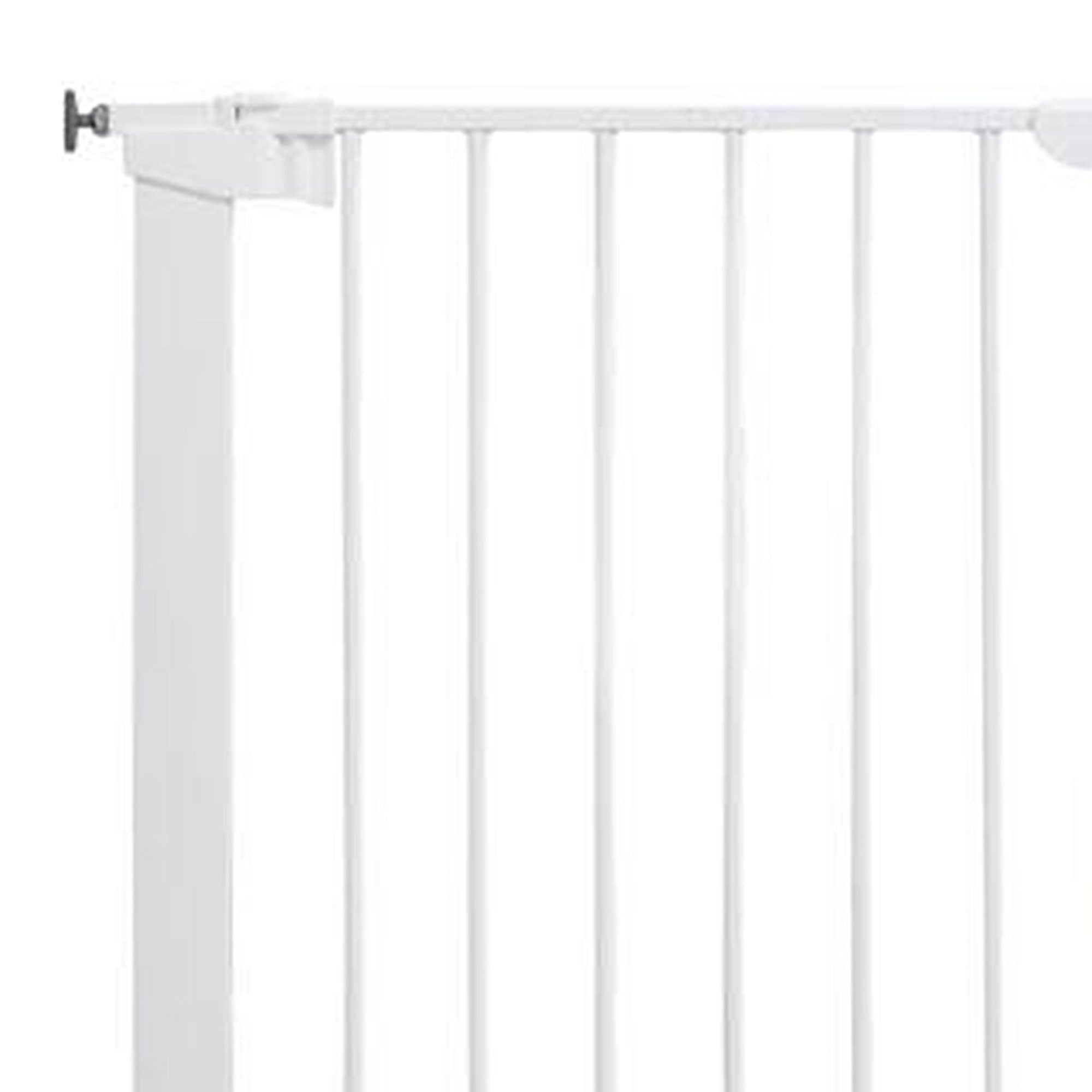 Scandinavian Pet Design Xtra Tall 31" Pressure Mounted Animal Safety Gate, White