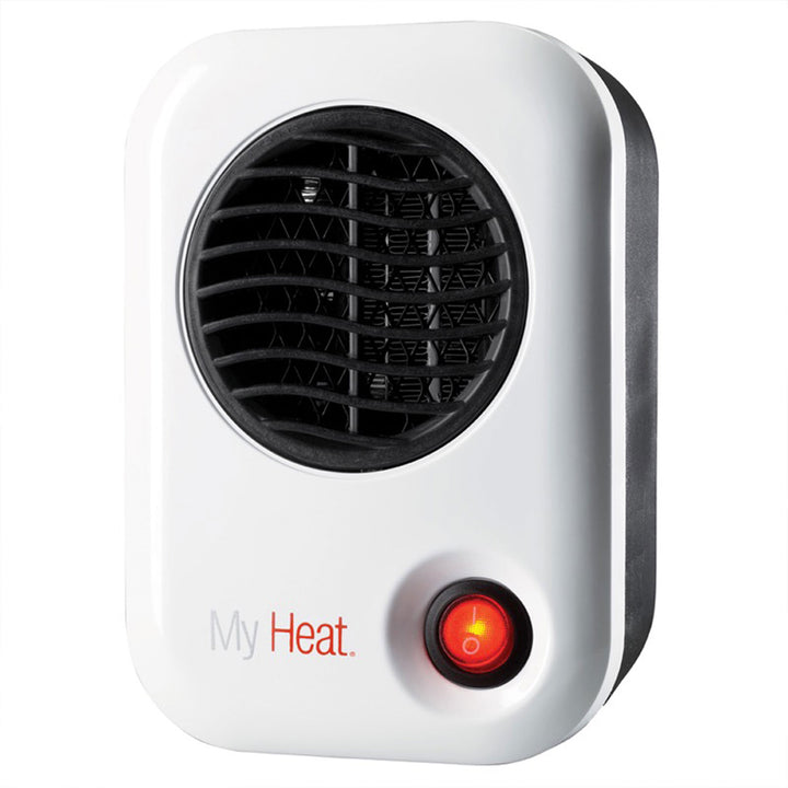 Lasko 101 MyHeat Personal Electric 200W Ceramic Space Heater, White (Open Box)