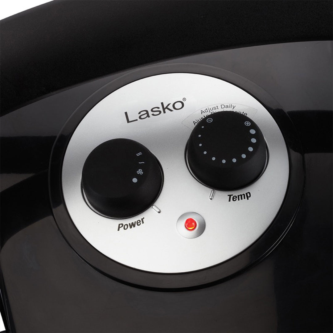 Lasko Portable Electric 1500W Ceramic Utility Room Space Heater, Silver (Used) - VMInnovations