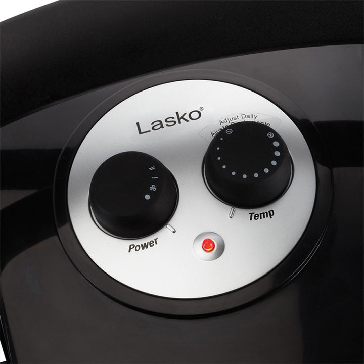 Lasko Portable Electric 1500W Ceramic Utility Room Space Heater, Silver (Used) - VMInnovations