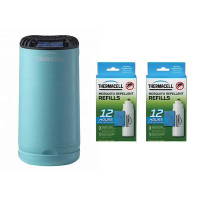 Thermacell Outdoor Insect Repeller & 12-Hour Mosquito Shield Refill (2 Pack)