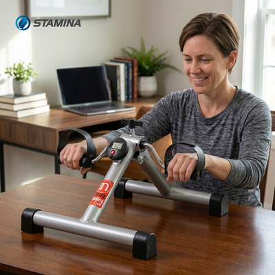 Stamina Products InStride Portable Folding Cycle for Cardio Strength Workouts - VMInnovations